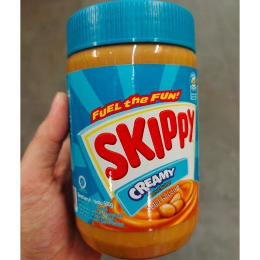 Skippy Selai Kacang Creamy Peanut Butter 500g