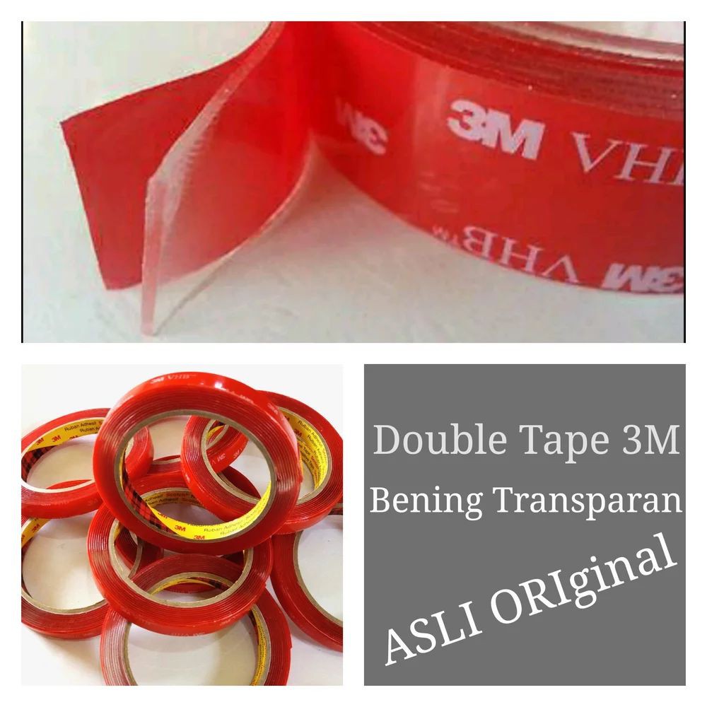 

Termurah Double Tape 3M Bening Transparan ASLI - ORIginal Terlaris