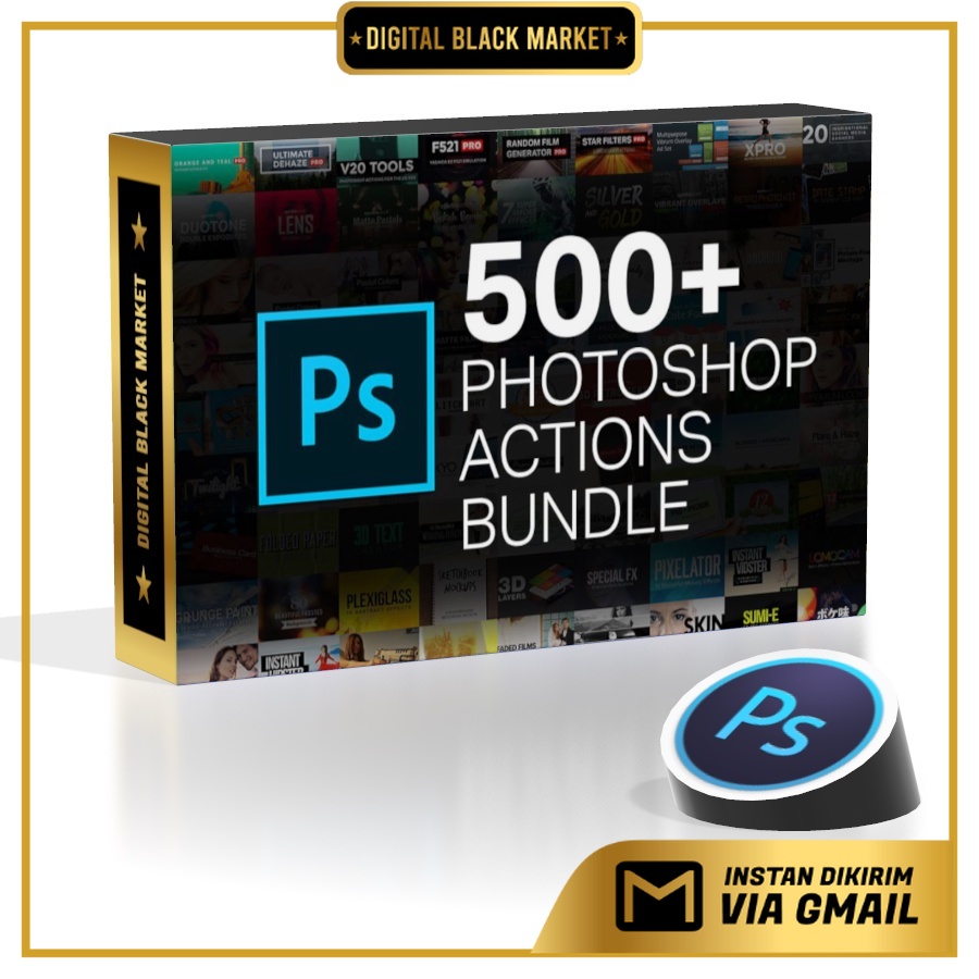 500+ Action Bundle 90% Off - Photoshop Action