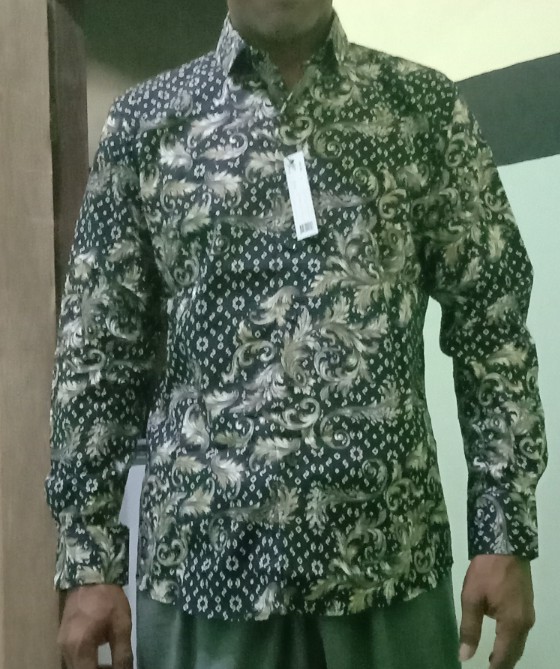 Kemeja Batik Pria Slim Fit King Batik Acs 150