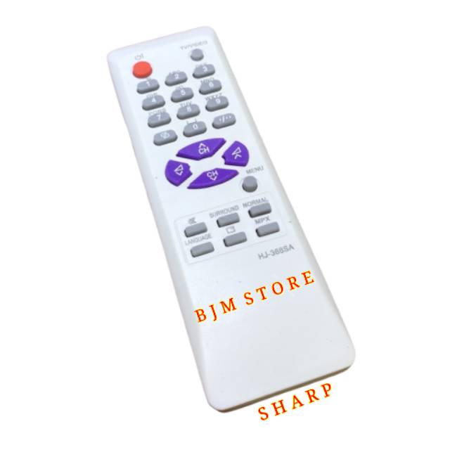 REMOTE TV SHARP TABUNG - REMOT MULTI TABUNG SHARP GA368SA