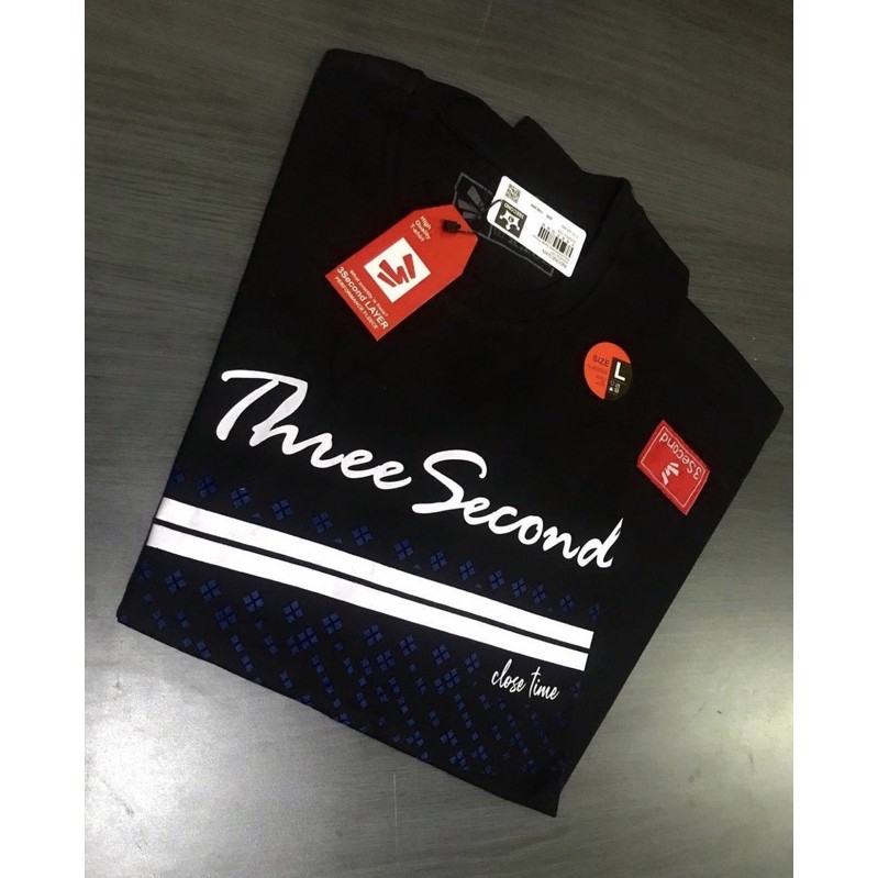 Kaos Pria Distro Three Second