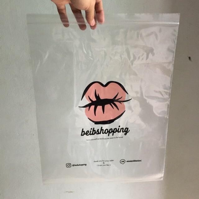 

Plastik Klip Tebal 25x35 Sablon 2 Warna