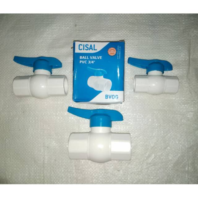 STOP KRAN PLASTIK BALVALEP POLOS BALL VALVE STOP KERAN 1/2&quot;