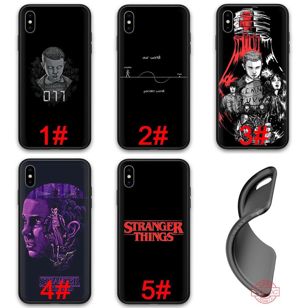 stranger things Soft Case iPhone 11 Pro Max 6 6S 7 8 Plus