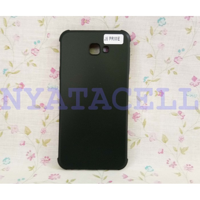 Promo Case Cocose Anticrack Samsung J5 Prime Soft Black Polos Softcase Matte