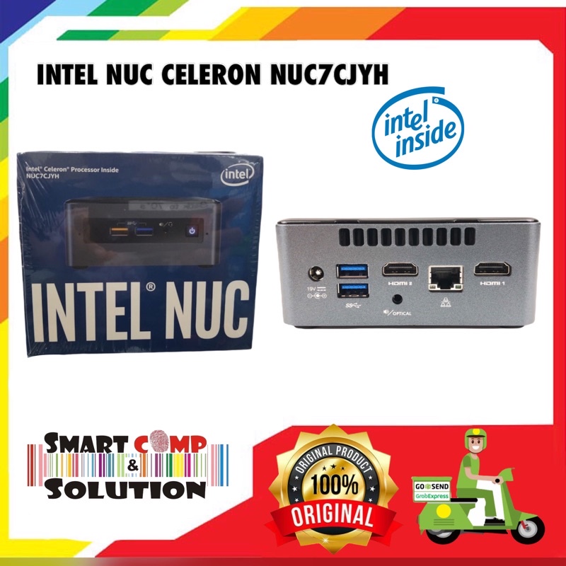 Mini PC Intel NUC Celeron NUC7CJYH - Komputer Mini 7CJYH