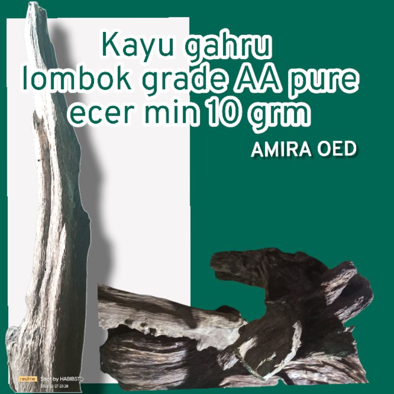 kayu gahru original lombok grade AA+ terbaik