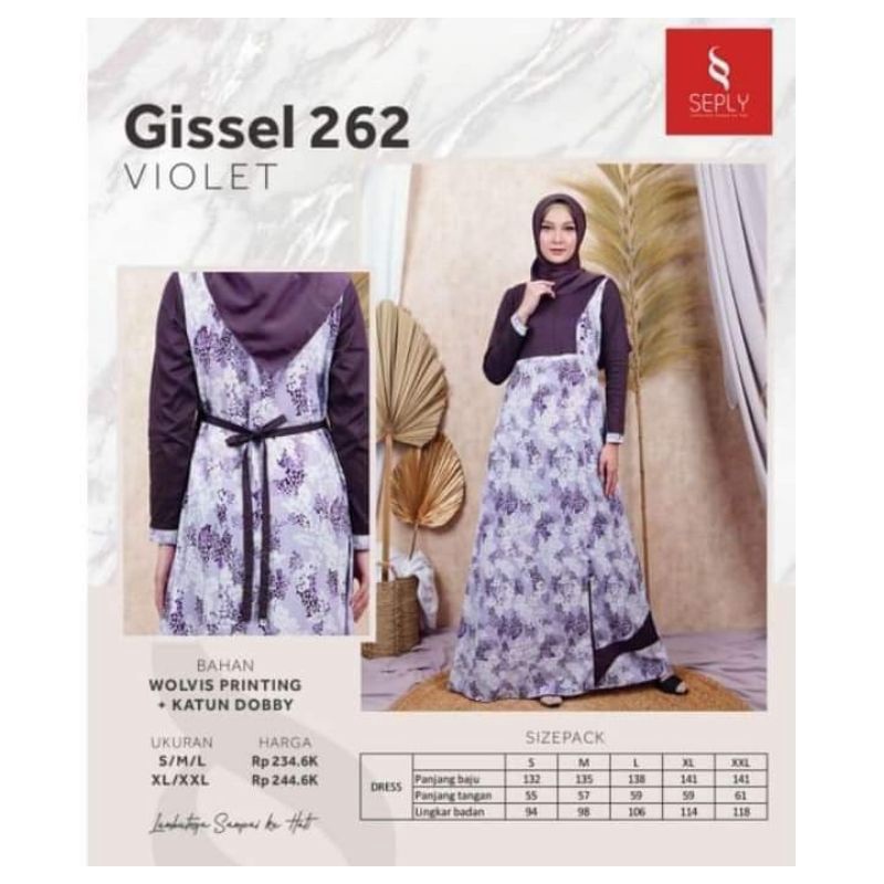 Gamis Seply Gisel 262
