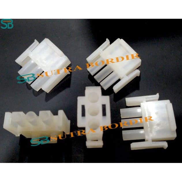 Konektor 3 Pin Konektor Molek 3 Kabel Konektor Trafo Power Supply Dll #98