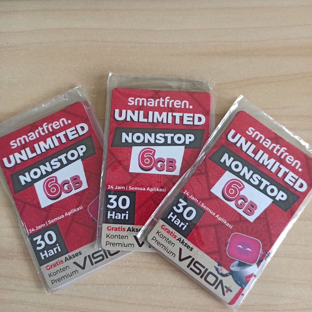 Voucher Smartfren Unlimited Nonstop 6GB