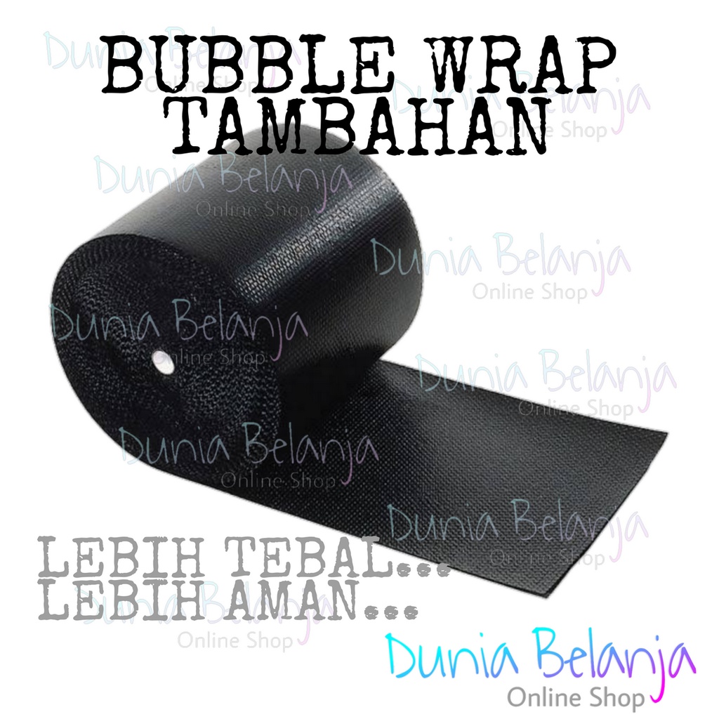 

PACKING TAMBAHAN BUBBLE WRAP