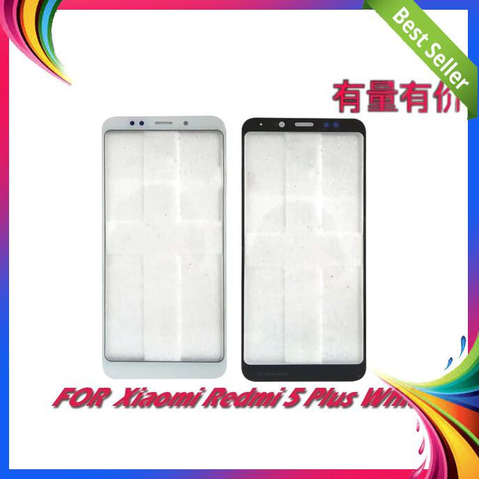 SPAREPART HP GLASS TOUCHSCREEN TS XIAOMI REDMI 5 PLUS WHITE GLASS TS XMI TERLENGKAP