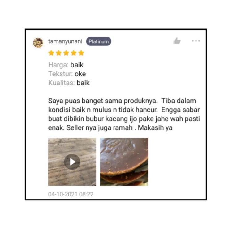 

ヹF Gula Aren / Kawung Asli Murni Tanpa Campuran 1 Kg BEST SELLER 4097 ✤