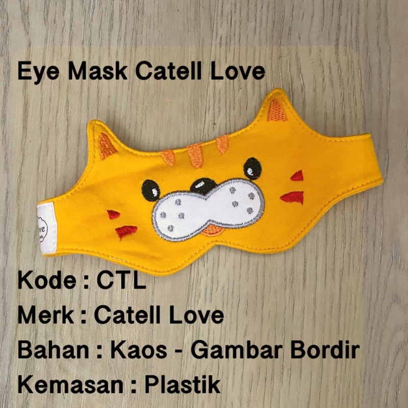 Kacamata Jemur Bayi Catell Love / Baby Eyemask Sunbabes