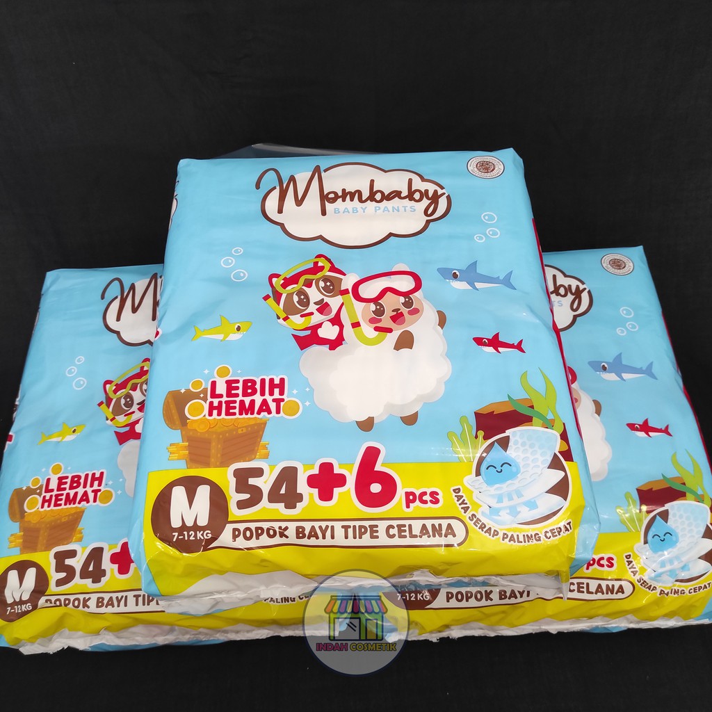 Mombaby Pants M60 7-12Kg Mega Popok Celana