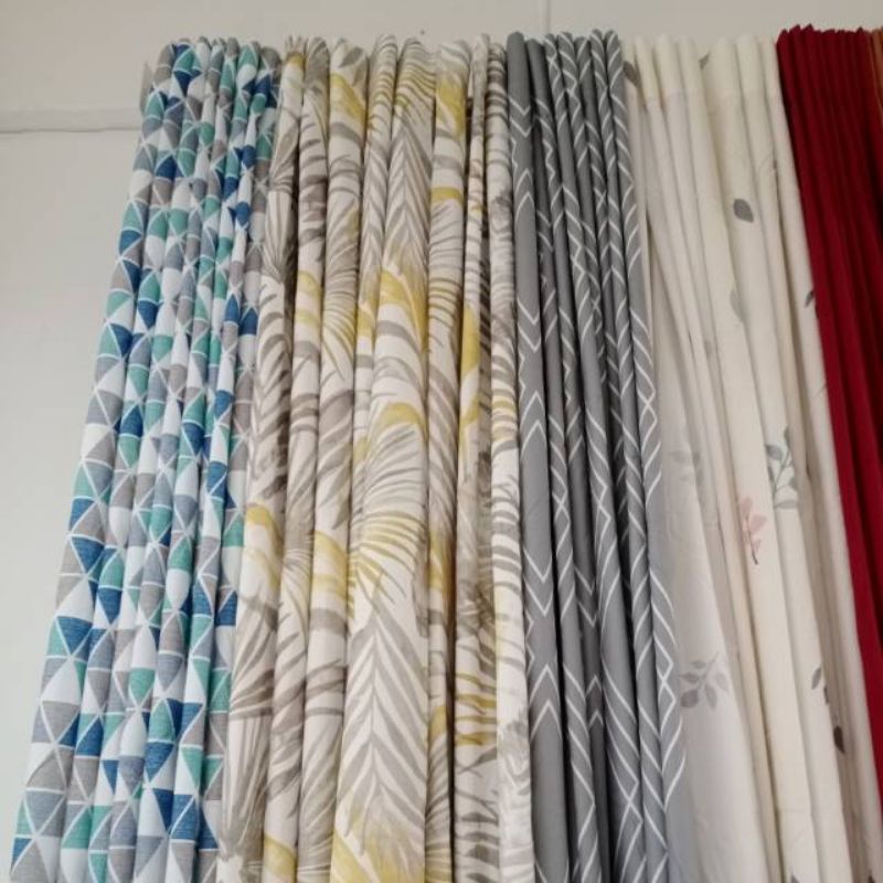 Informa set curtain 2 helai 140x250 cm / Gorden informa / Curtain set