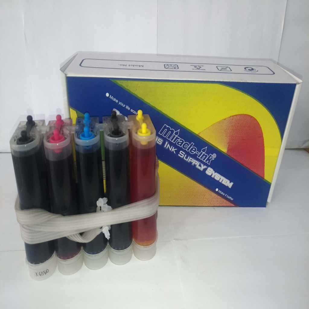 Infus canon/Ciss canon /Tinta infus canon miracle 5 warna tabung100ml