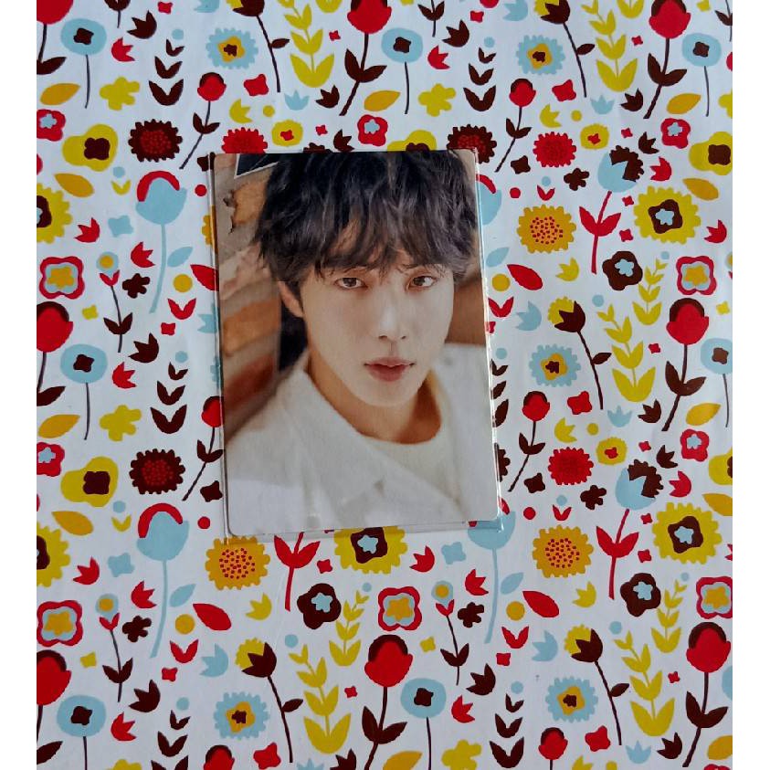 BTS OFFICIAL PHOTOCARD CLIPBOARD ONEUL JIN SEOKJIN