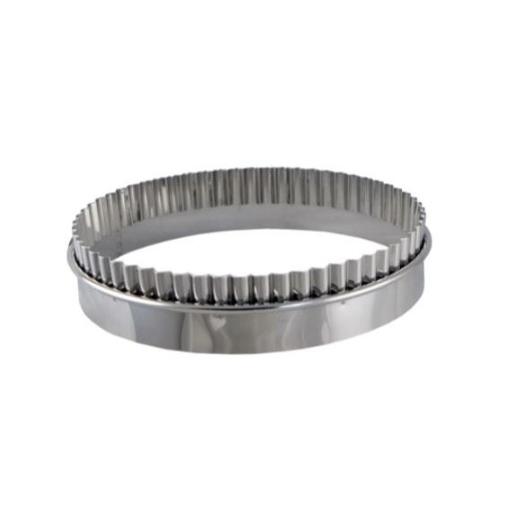 

Round Cutter 2 in 1, Plain& Serrated (D.14 H3.5 cm)