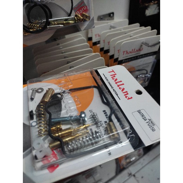 REPARKIT KARBU SATRIA FU PARKIT CARBU SATRIA FU F150 PILOT JET MAIN JET JARUM SKEP SATRIA FU