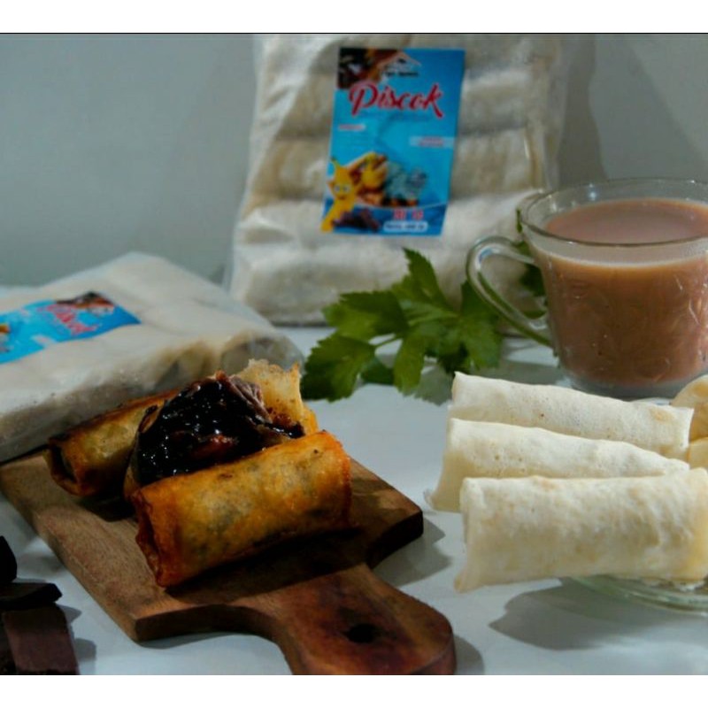 PISCOK LUMER PISANG COKLAT LUMER FROZEN isi 10 Pisang cokelat lumer frozen pisang cokelat frozen