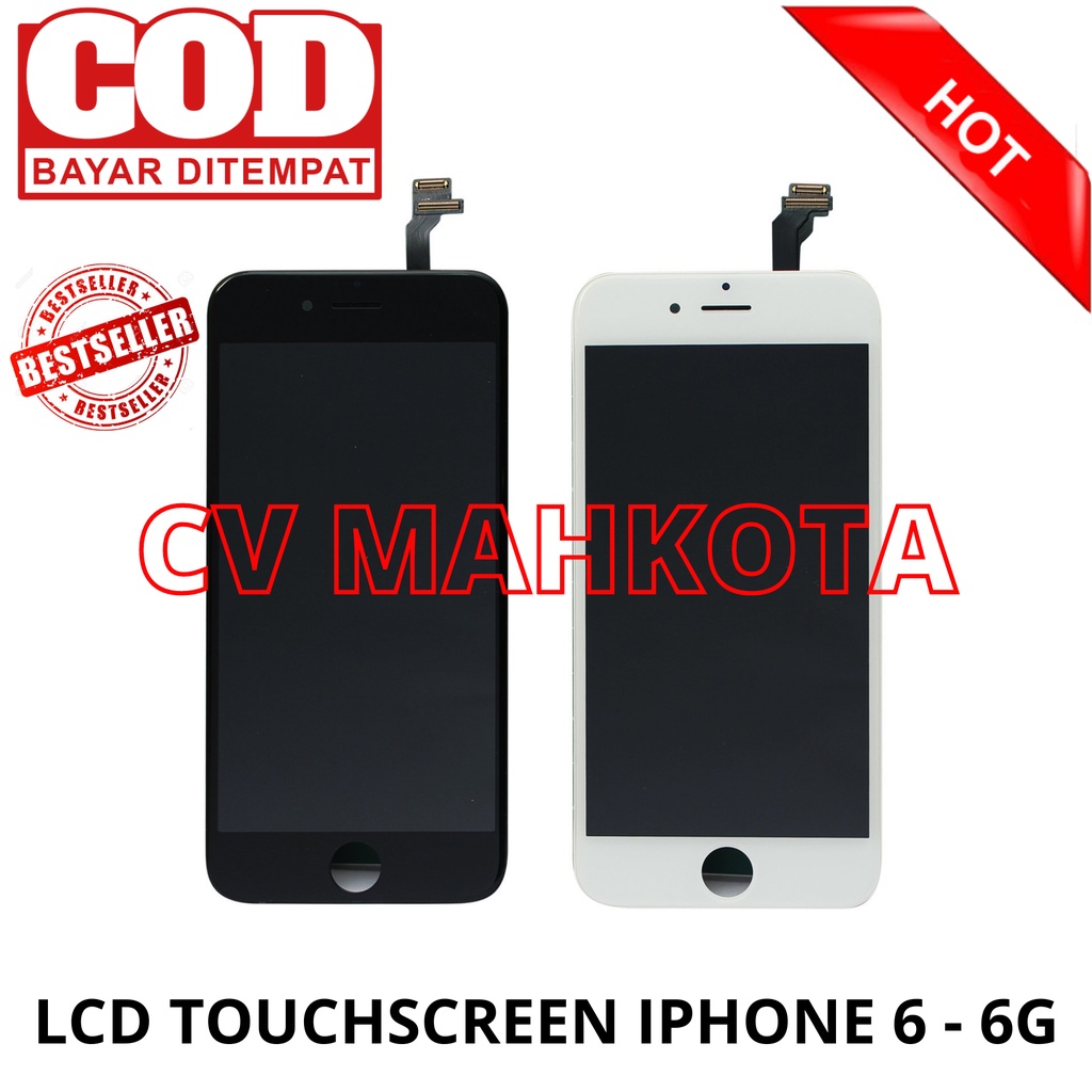 LCD TOUCHSCREEN IP 6 - IP 6G - IP6 - IP6G ORIGINAL