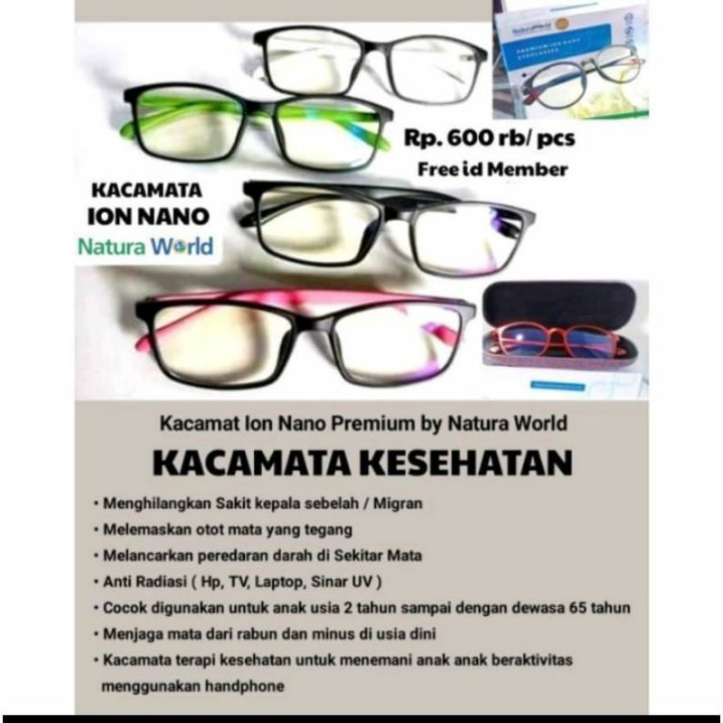 NaturaWorld Glasses - Kacamata NaturaWorld