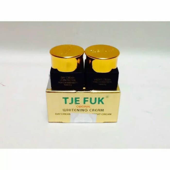 Tje fuk Original Whitening Day &amp; Night Cream 8gr