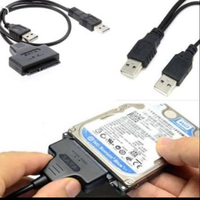 Converter USB To SATA Langsung Tanpa Adaptor For HDD 2.5&quot;