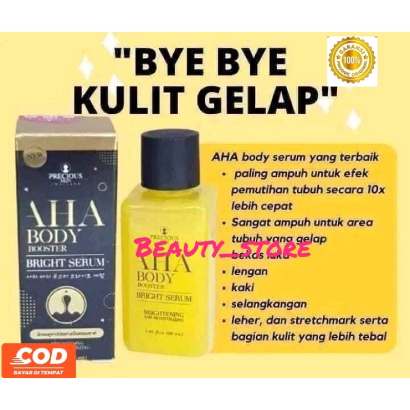 Aha body booster, serum pemutih