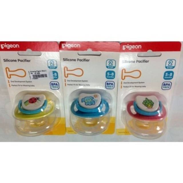 Empeng pigeon step 1 2 3 pacifier pigeon empeng bayi