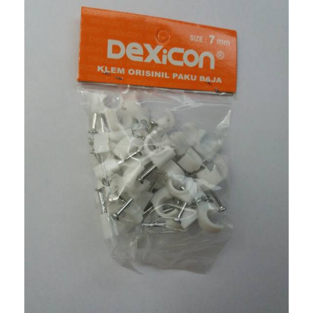 Paku klem kabel ukuran 7 dexicon