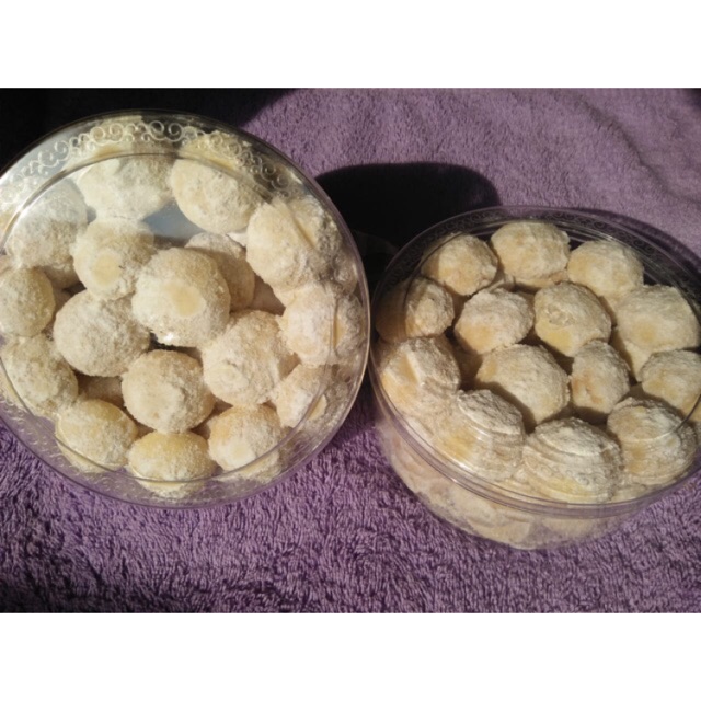 

Cheesy Snow Ball / bola salju keju