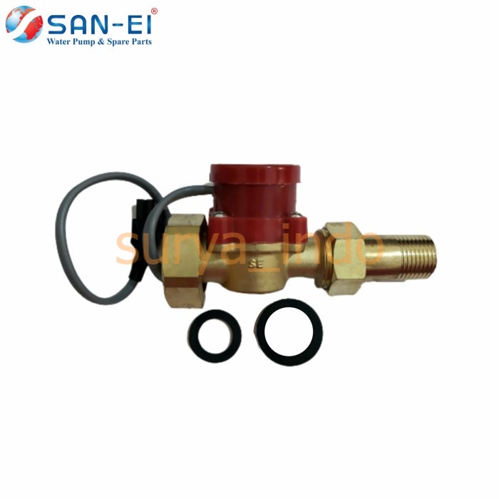 BRASS SWITCH CONTROL / WATER FLOW SWITCH 1/2&quot; SAN EI HIGH QUALITY