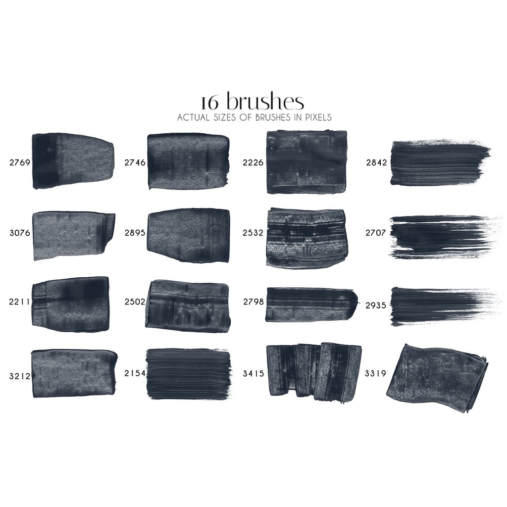 Procreate Brush - Spatula Procreate Stamp Brushes for Aesthetic