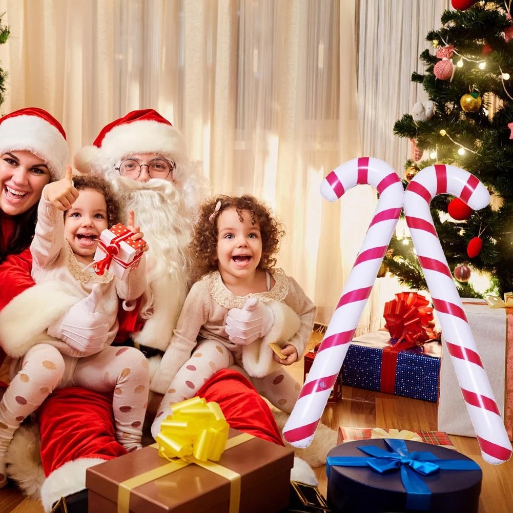 Inflatable Christmas Candy Canes