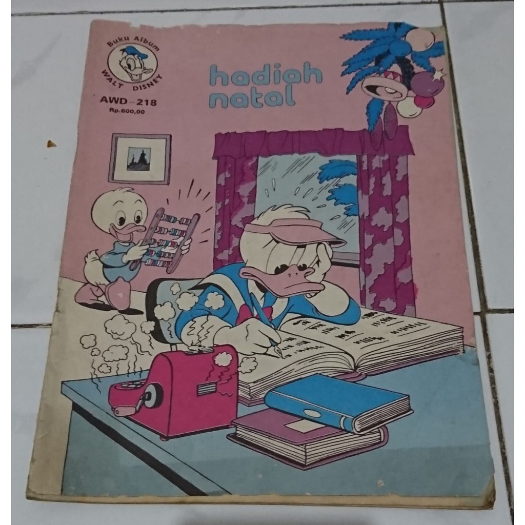 Majalah donal bebek album walt disney 218 - hadiah natal