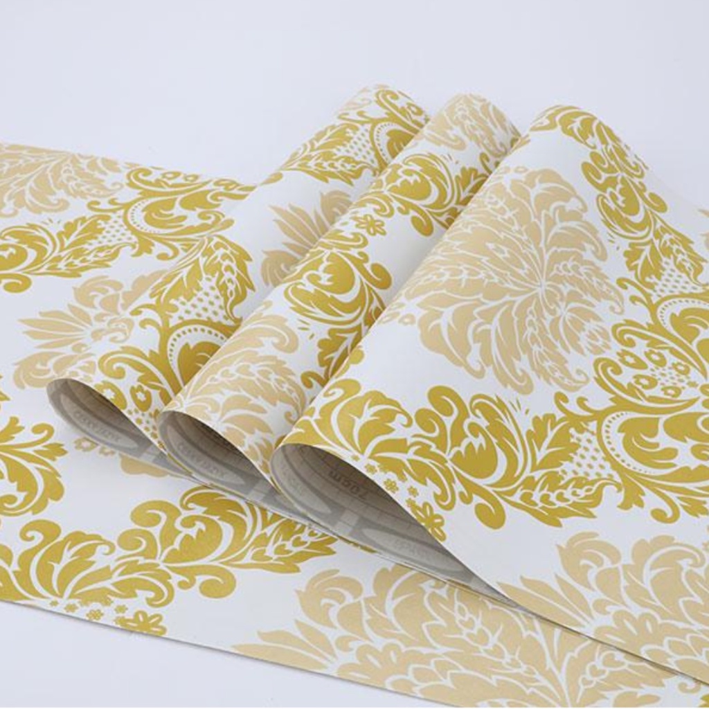 (COD) Dunia Wallpaper Sticker Dinding kamar Anti Air Murah Dan Terbaik Motif DP1054 (SUDAH ADA LEM)