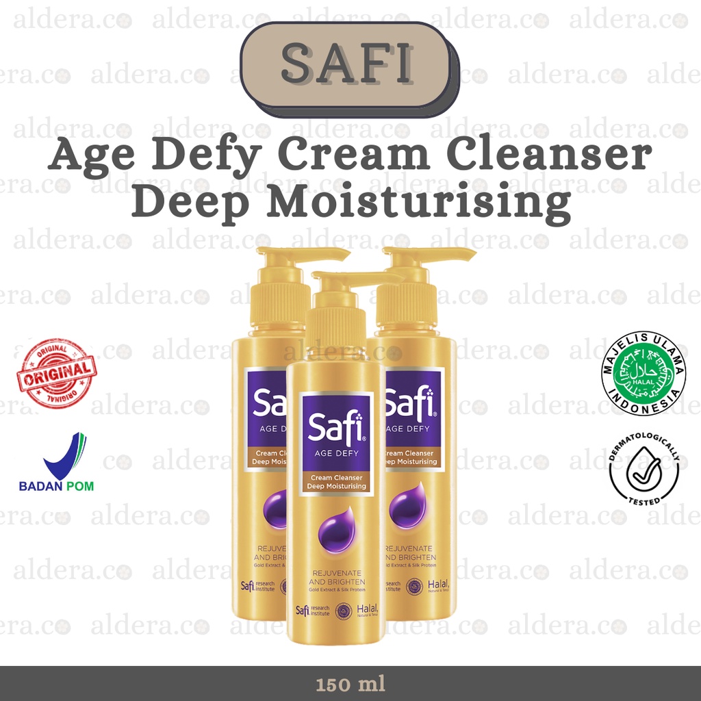 SAFI Age Defy Cream Cleanser Deep Moisturising — Safi Age Defy Anti Aging Cream Cleanser Deep Moistu