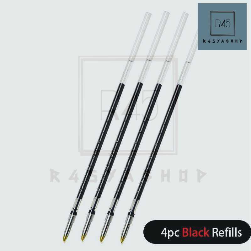

KACO Refill Tinta Hitam Pulpen Gel Multifunction Pen 0.5mm 4 PCS