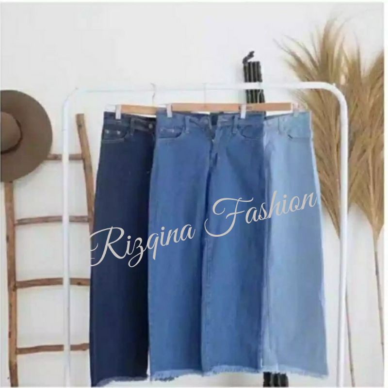Celana Kulot jeans wanita HIGHT WAIST Premium SIZE 27-30 | Celana jean fashion | Kulot jeans cewek