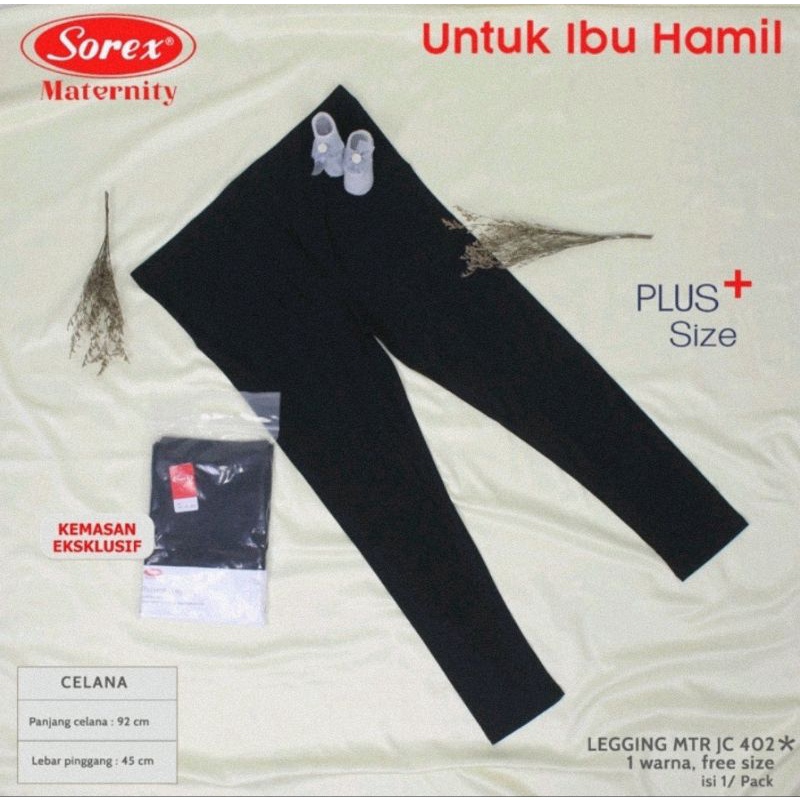 Sorex Legging Maternity Pants Plus Size MTR JC402 - Celana Ibu Hamil