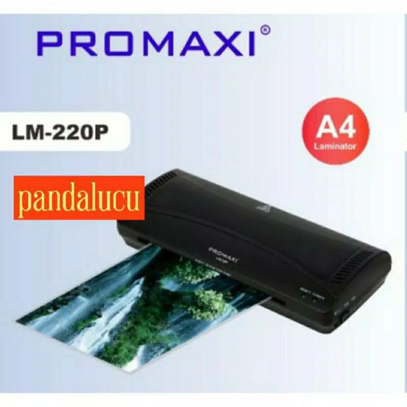 PROMAXI LM-210 P HOT &amp; COLD SIZE A4 &amp; F4 - MESIN LAMINATING LM-210P