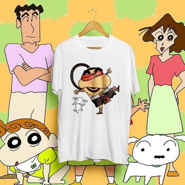 Kaos Sinchan | Baju Sinchan | T-Shirt Sinchan