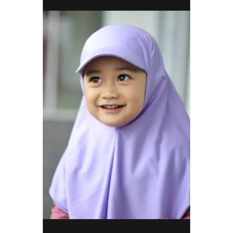 Kerudung Topi Hitz Instant Premium 3-6 Tahun Terbaru | Jilbab Sekolah Anak Tk Bahan Jersey Lembut Adem | Hijab Tanggung Baby Sd Bayi Perempuan Lucu