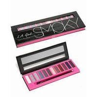 La Girl Beauty Brick Eyeshadow Palette SMOKY