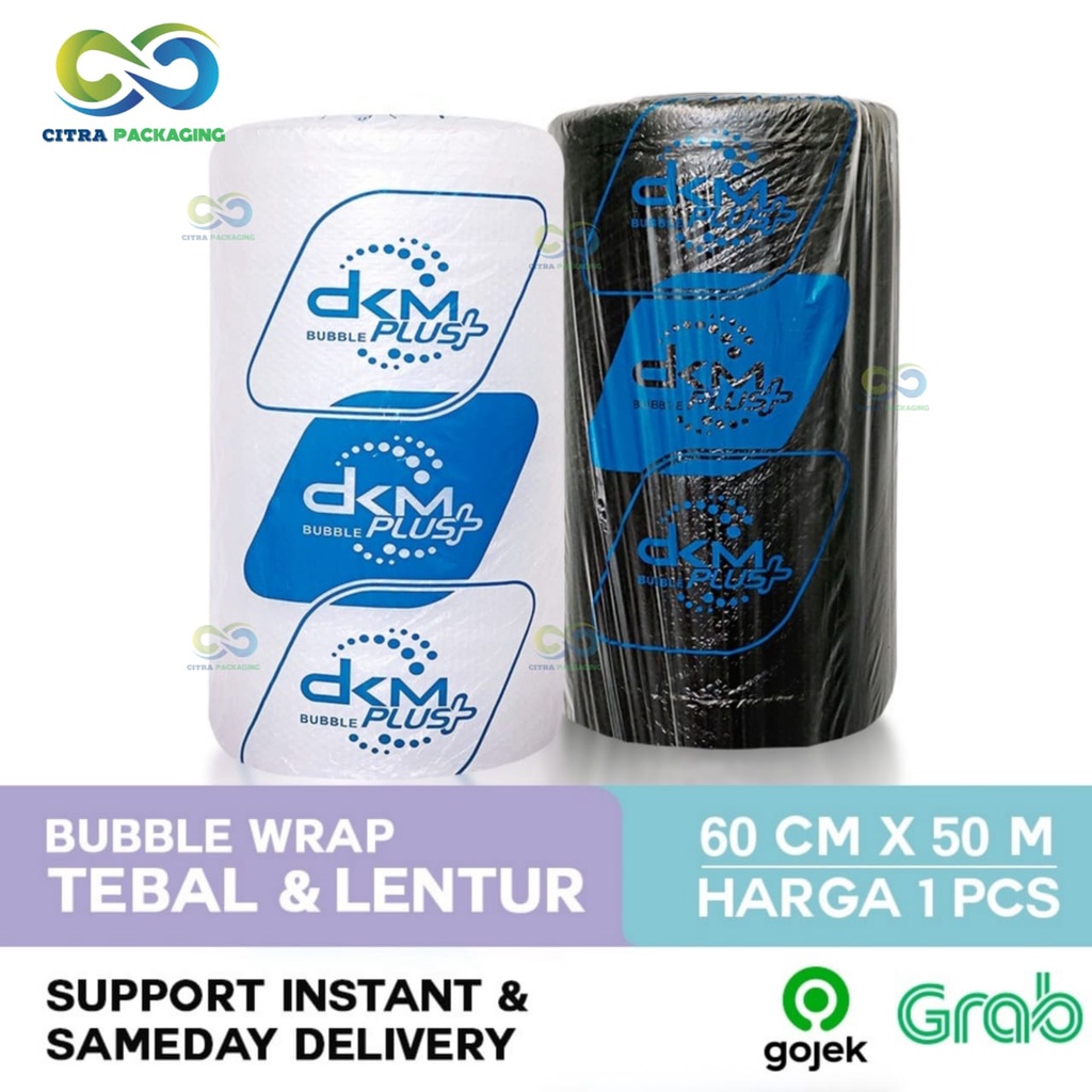 

BUBBLE WRAP HITAM BENING UKURAN 60cm x 50m