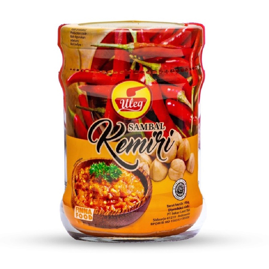 

saus sambel uleg finna kemiri 180