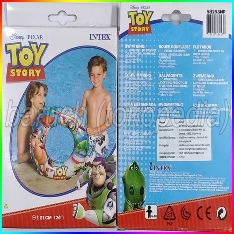 ban renang disney toy story intex 58253 pelampung bulat swim ring tube